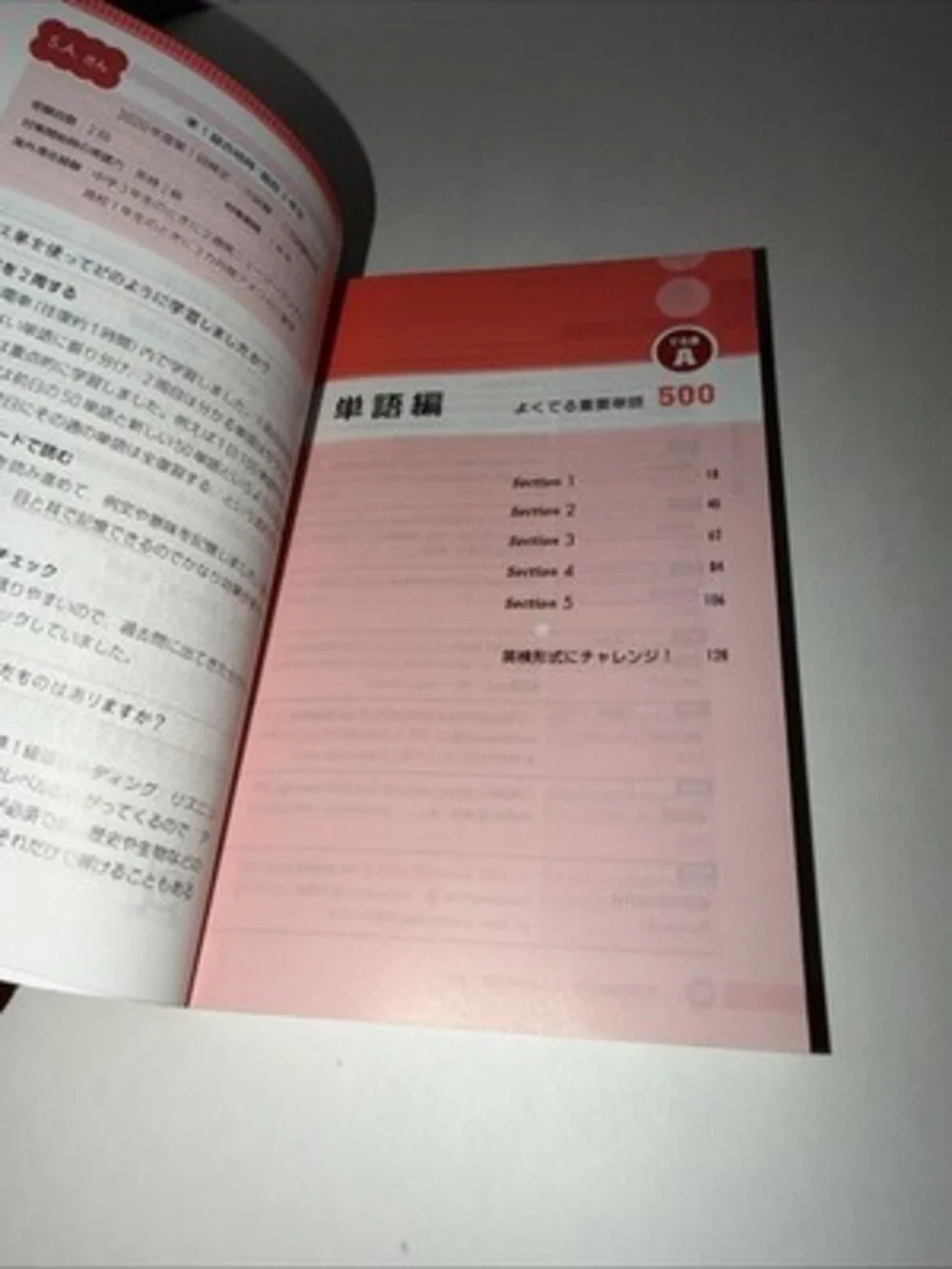 Eiken Pre-1st Grade Vocabulary Passbook (Order of Most Frequently